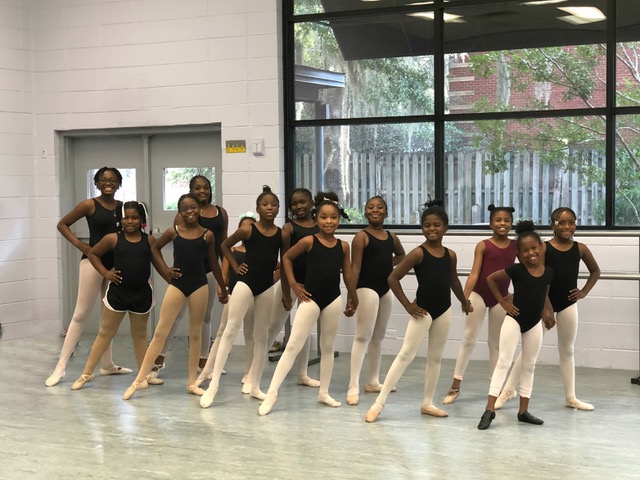Step Up class background-south ga ballet